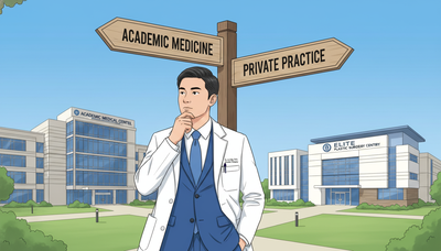 Choosing Between Academic Medicine and Private Practice as a DO Graduate in Plastic Surgery