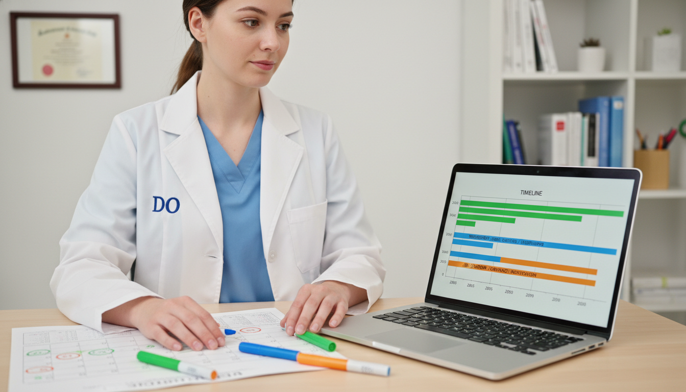 Timeline planning for DO plastic surgery resident career Timeline planning for DO plastic surgery resident career - DO graduate residency for Job Search Timing for DO Graduate in Pla