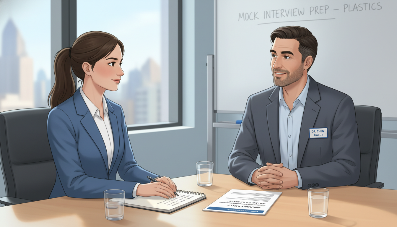 Mock interview session for plastic surgery residency Mock interview session for plastic surgery residency - DO graduate residency for Pre-Interview Preparation for DO Graduate in