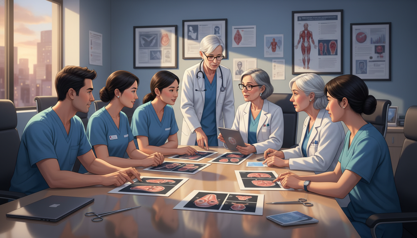 Plastic surgery residents and faculty in academic conference Plastic surgery residents and faculty in academic conference - DO graduate residency for Questions to Ask Programs for DO Gra