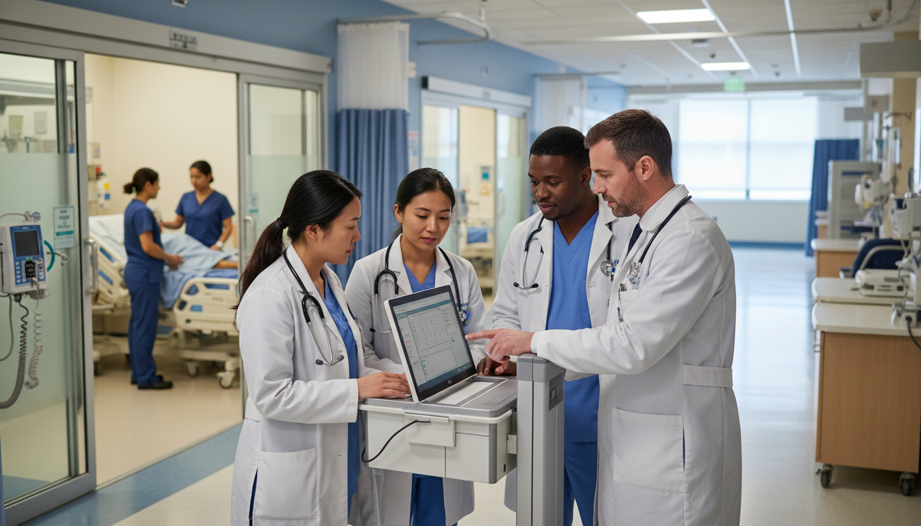 Preliminary medicine residents during inpatient rounds - DO graduate residency for Common Interview Questions for DO Graduate