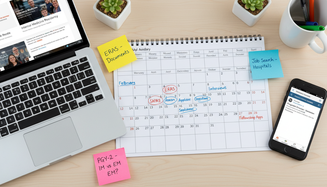 Timeline planning for DO preliminary medicine resident job and residency applications Timeline planning for DO preliminary medicine resident job and residency applications - DO graduate residency for Job Search