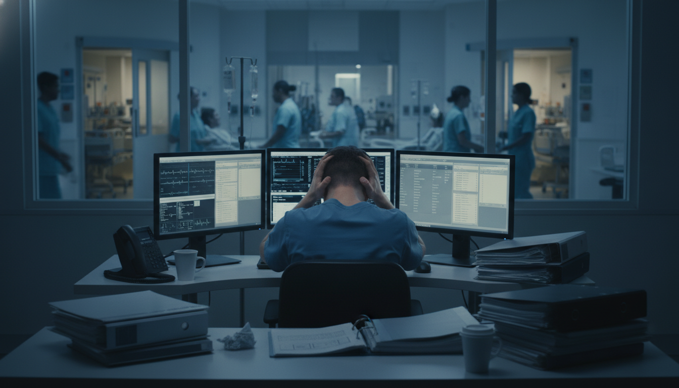 Resident physician overwhelmed by workload in a busy internal medicine ward Resident physician overwhelmed by workload in a busy internal medicine ward - DO graduate residency for Identifying Malignant