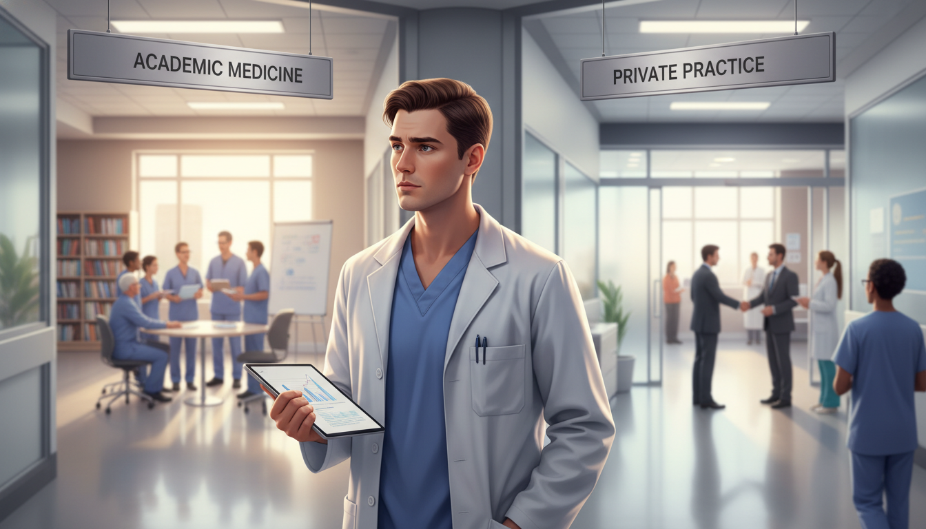 Navigating Career Choices: Academic vs Private Practice for DO Graduates