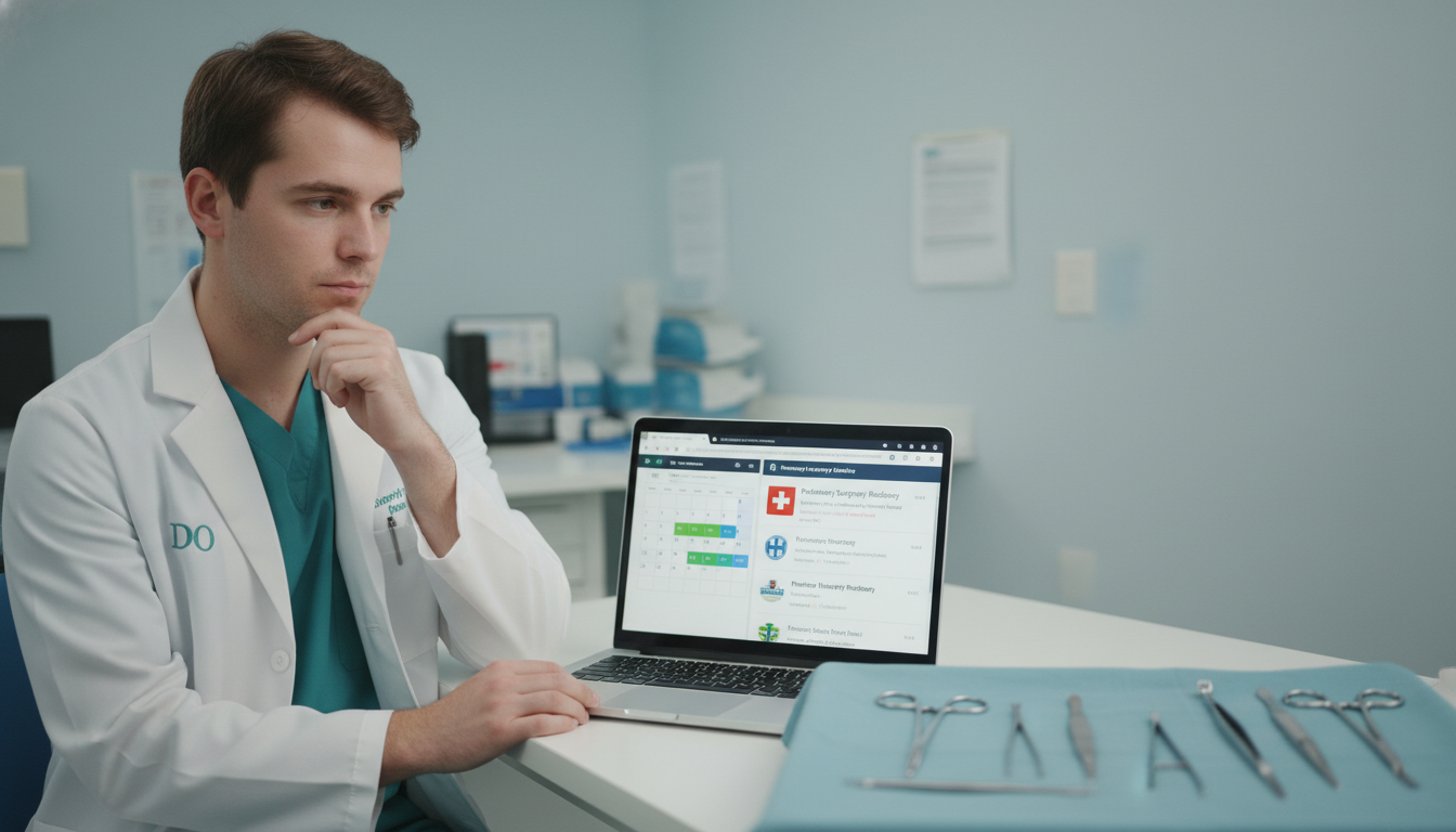 Job Search Timing for DO Graduates in Preliminary Surgery Residency