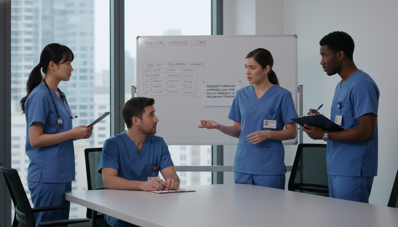 Identifying Resident Turnover Warning Signs for DO Graduates in Surgery