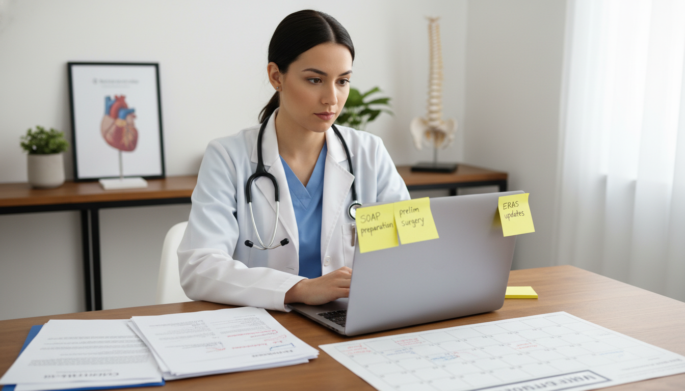 DO graduate organizing SOAP documents and timeline - DO graduate residency for SOAP Preparation for DO Graduate in Preliminar