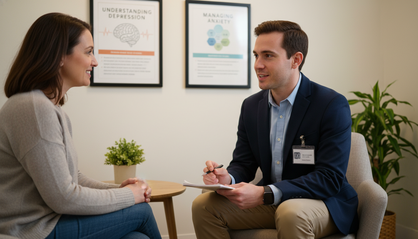 Medical student volunteering at mental health community clinic Medical student volunteering at mental health community clinic - DO graduate residency for CV Building for DO Graduate in Psy