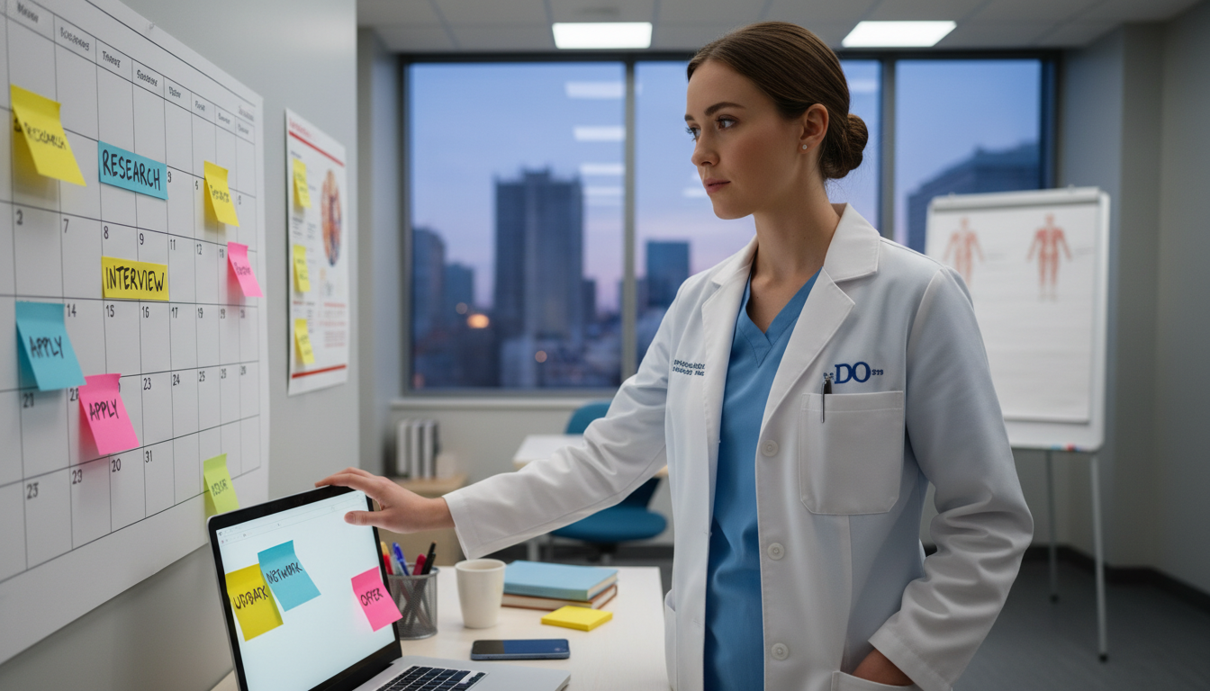 Essential Job Search Timing Guide for DO Psychiatry Graduates