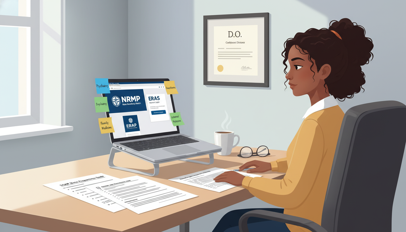 SOAP strategy planning for osteopathic psychiatry applicant - DO graduate residency for SOAP Preparation for DO Graduate in P