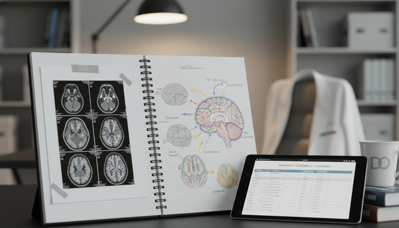 Psychiatry concepts and brain imaging for USMLE Step 2 review Psychiatry concepts and brain imaging for USMLE Step 2 review - DO graduate residency for USMLE Step 2 CK Preparation for DO