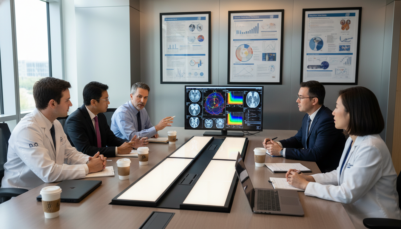 Academic radiation oncology team in multidisciplinary cancer conference Academic radiation oncology team in multidisciplinary cancer conference - DO graduate residency for Academic vs Private Pract