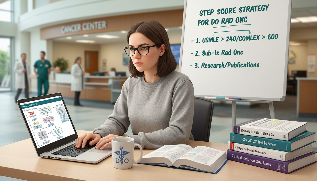 Crucial Step Score Strategies for DO Graduates in Radiation Oncology