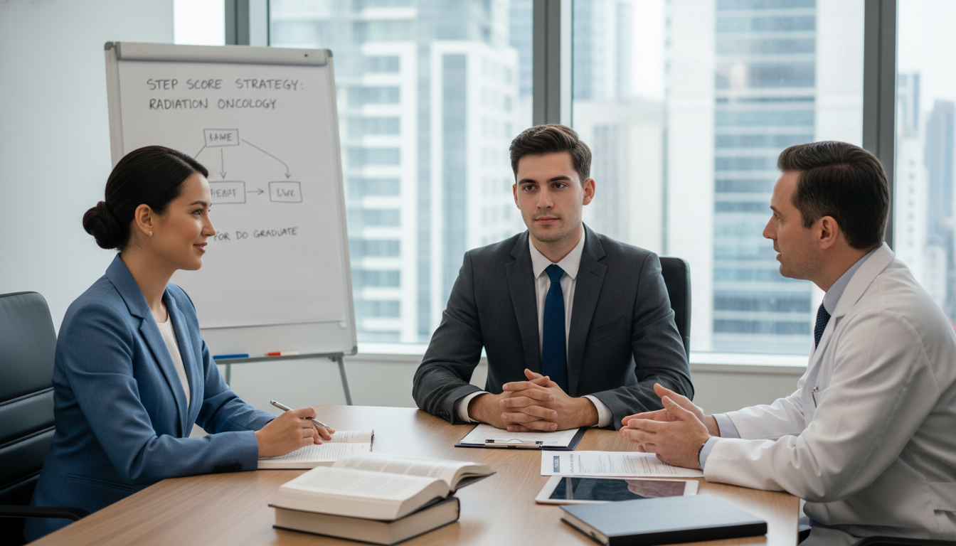 DO graduate interviewing for a radiation oncology residency position - DO graduate residency for Step Score Strategy for DO G