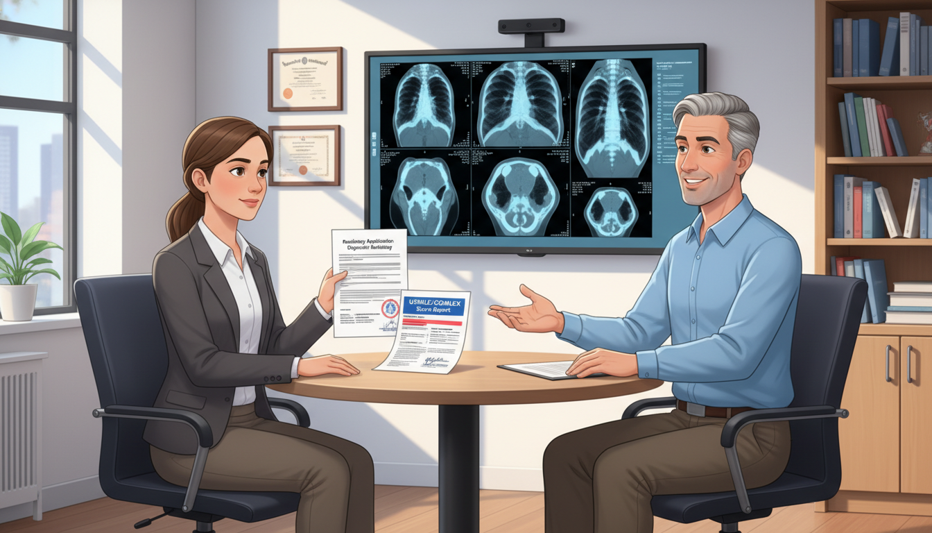 DO student meeting with faculty mentor to discuss red flags in residency application DO student meeting with faculty mentor to discuss red flags in residency application - DO graduate residency for Addressing R