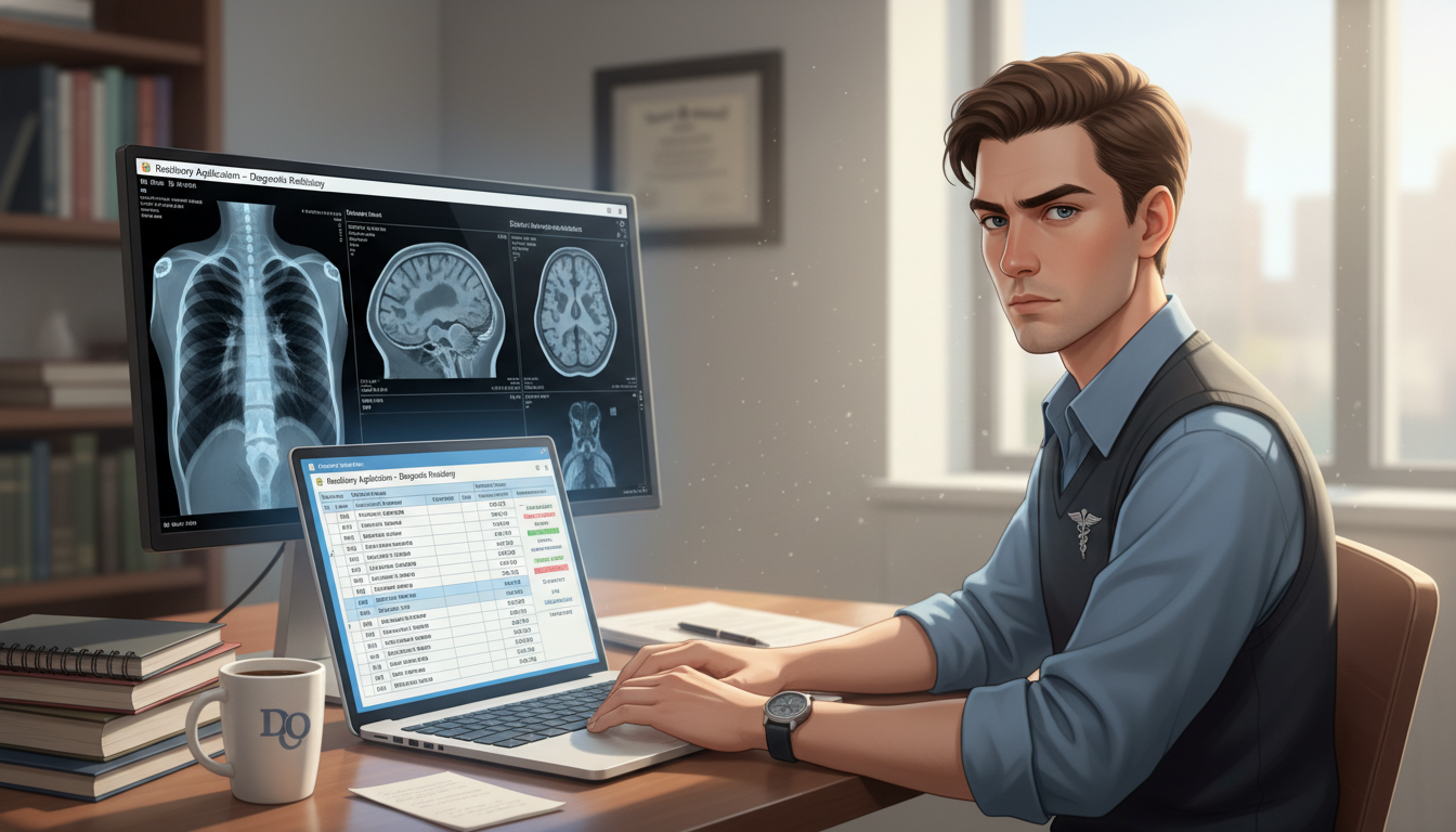 DO Graduate's Step Score Strategy for Diagnostic Radiology Residency