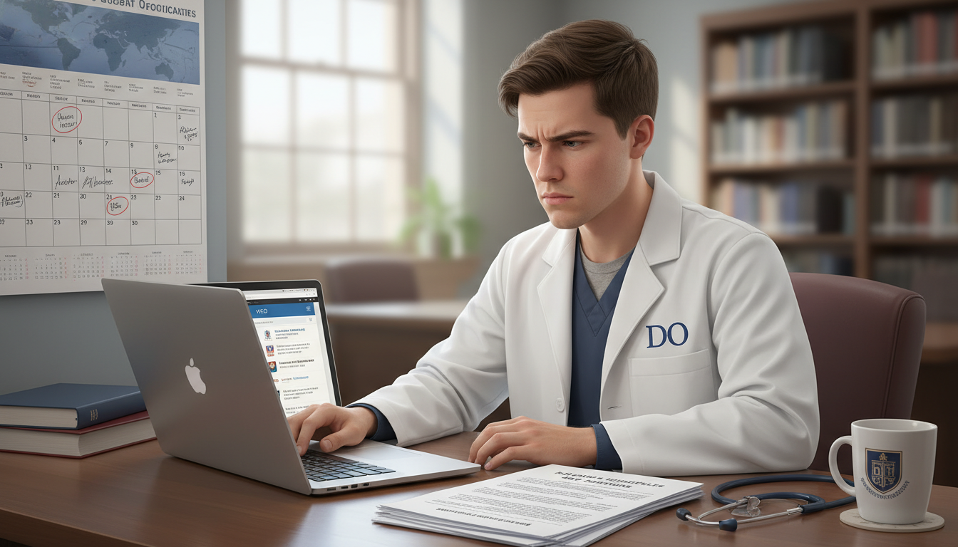 Medical student planning away rotation schedule for transitional year Medical student planning away rotation schedule for transitional year - DO graduate residency for Away Rotation Strategy for