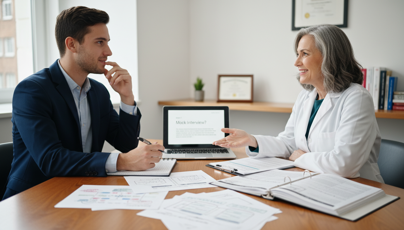 Mock residency interview practice session Mock residency interview practice session - DO graduate residency for Pre-Interview Preparation for DO Graduate in Transition