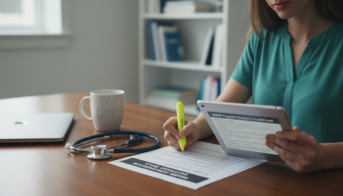 DO applicant reviewing NRMP communication guidelines for pre-match with transitional year residency programs DO applicant reviewing NRMP communication guidelines for pre-match with transitional year residency programs - DO graduate re