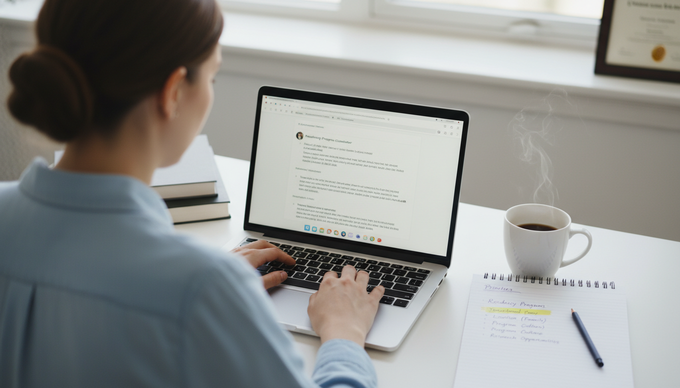 DO graduate crafting a professional follow-up email to a transitional year residency program DO graduate crafting a professional follow-up email to a transitional year residency program - DO graduate residency for Pre-