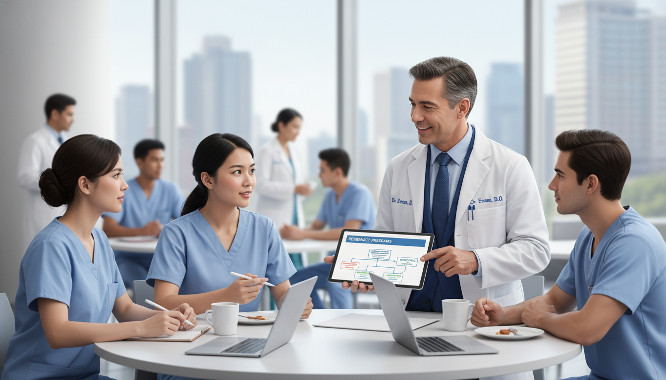 DO medical graduate networking with residents about transitional year programs DO medical graduate networking with residents about transitional year programs - DO graduate residency for How to Research Pr