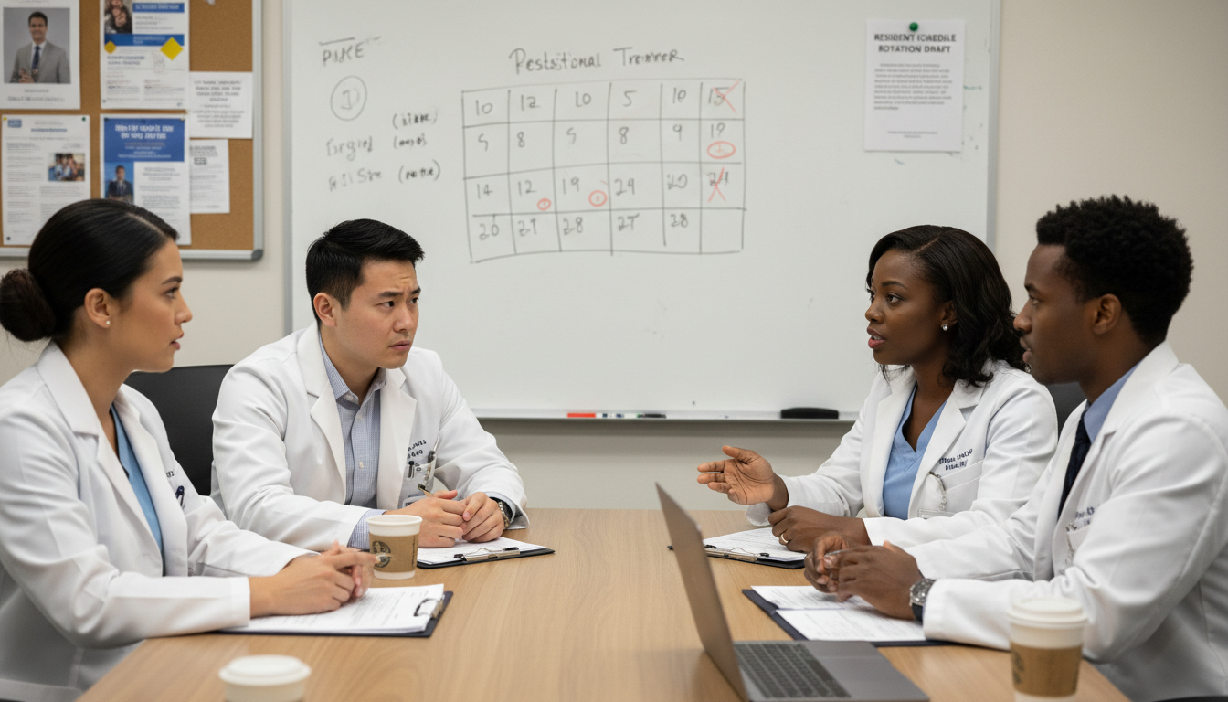 Current transitional year residents discussing program culture Current transitional year residents discussing program culture - DO graduate residency for Resident Turnover Warning Signs fo