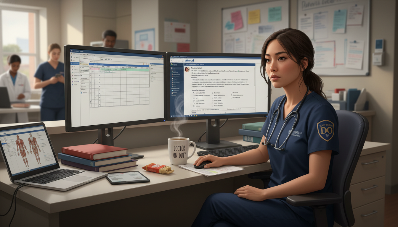 Resident balancing clinical duties and Step 2 CK preparation Resident balancing clinical duties and Step 2 CK preparation - DO graduate residency for USMLE Step 2 CK Preparation for DO G