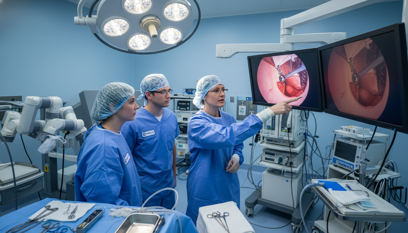 Academic urology faculty teaching DO residents in operating room Academic urology faculty teaching DO residents in operating room - DO graduate residency for Academic vs Private Practice for