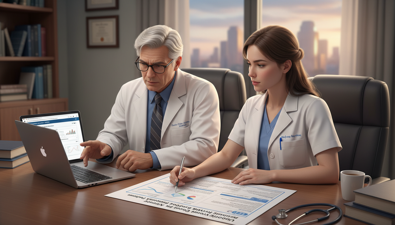 DO student meeting with urology mentor about program list - DO graduate residency for Program Selection Strategy for DO Gradu