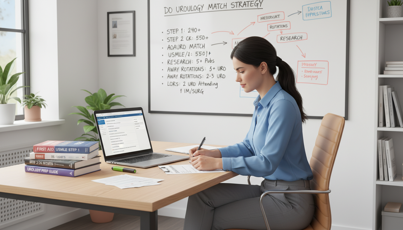 Strategic Step Score Guide for DO Graduates Pursuing Urology Residency