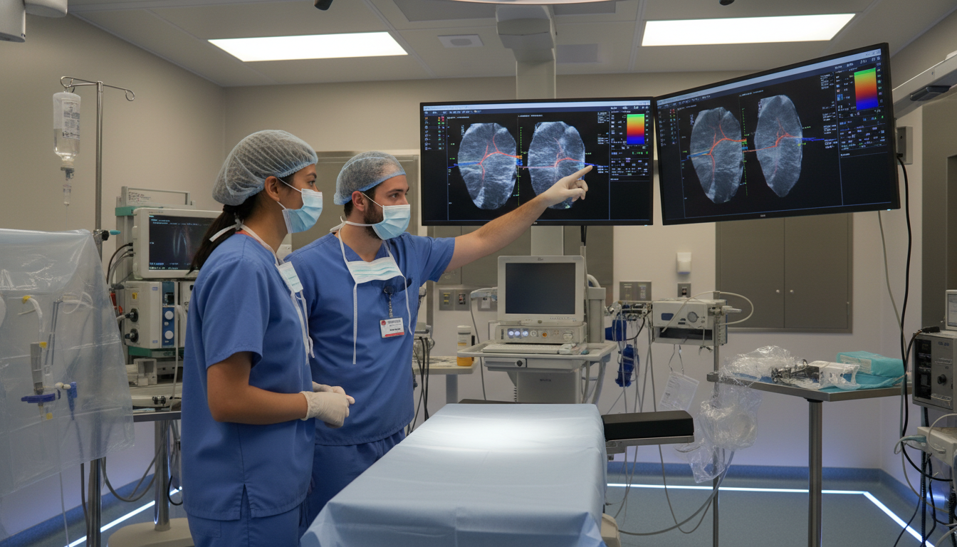 Vascular surgery resident and DO visiting student in hybrid OR Vascular surgery resident and DO visiting student in hybrid OR - DO graduate residency for Away Rotation Strategy for DO Grad