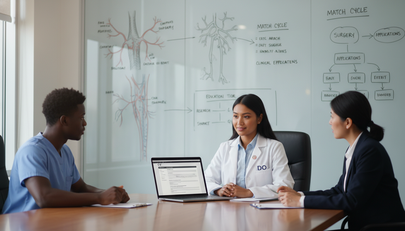 Essential CV Building Tips for DO Graduates in Vascular Surgery Residency