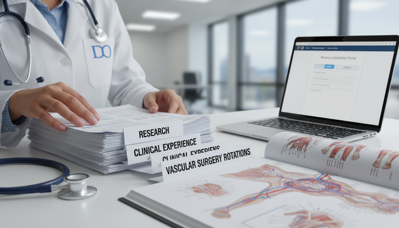 DO student organizing sections of a vascular surgery residency CV DO student organizing sections of a vascular surgery residency CV - DO graduate residency for CV Building for DO Graduate in
