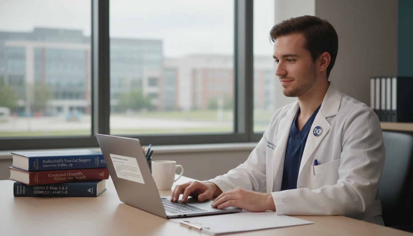 Vascular surgery integrated residency applicant reviewing program communication Vascular surgery integrated residency applicant reviewing program communication - DO graduate residency for Pre-Match Communi