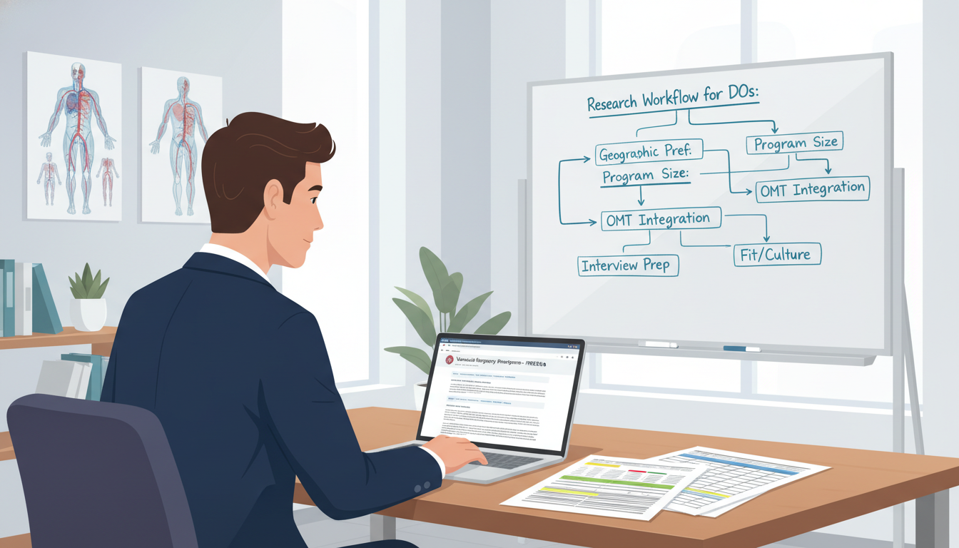 Essential Guide for DO Graduates: Researching Vascular Surgery Residencies