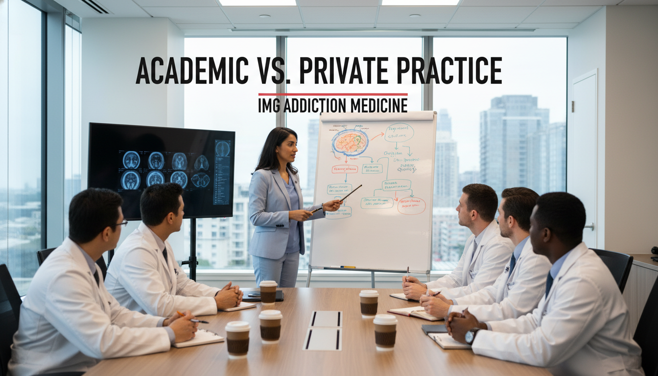 Addiction medicine faculty teaching residents and fellows in an academic hospital setting Addiction medicine faculty teaching residents and fellows in an academic hospital setting - IMG residency guide for Academic