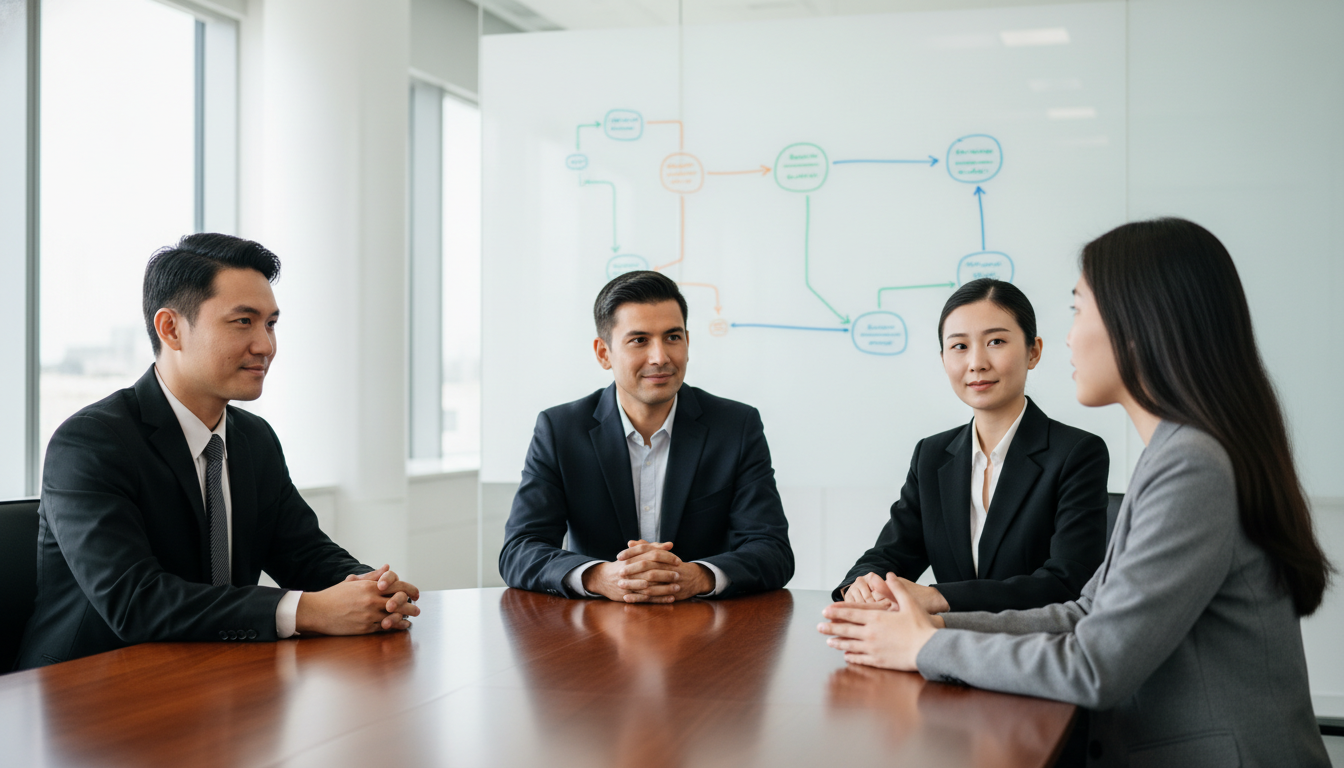 Panel interviewing an IMG addiction medicine applicant - IMG residency guide for Common Interview Questions for International