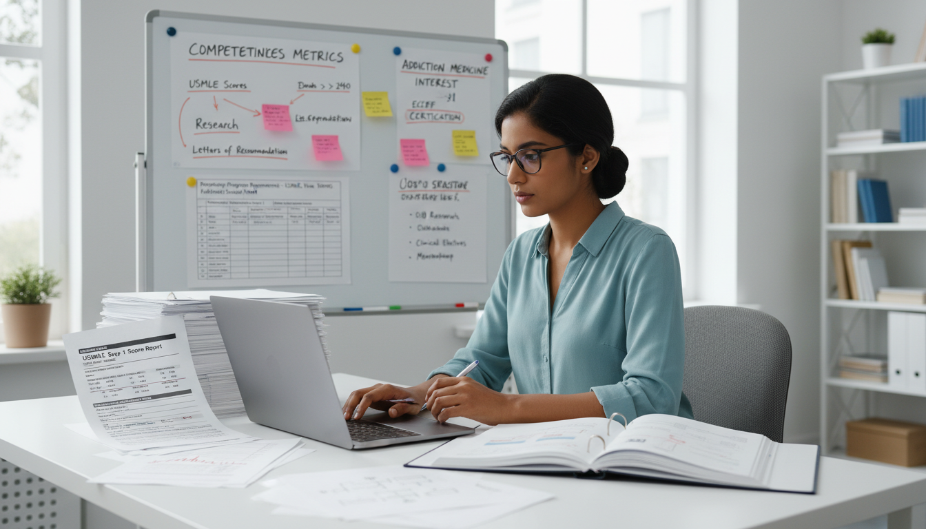 International medical graduate evaluating residency program competitiveness and personal profile - IMG residency guide for Pr