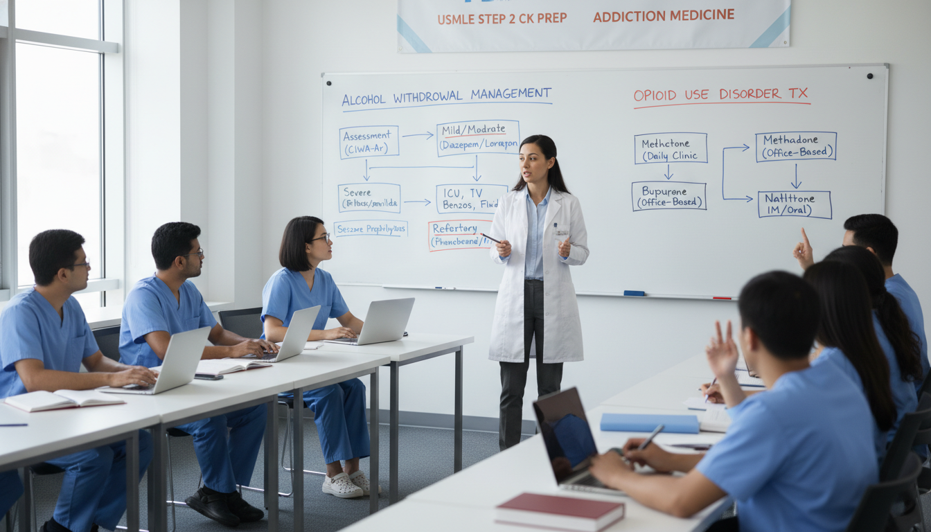 High-yield addiction medicine concepts for USMLE Step 2 CK High-yield addiction medicine concepts for USMLE Step 2 CK - IMG residency guide for USMLE Step 2 CK Preparation for Internat