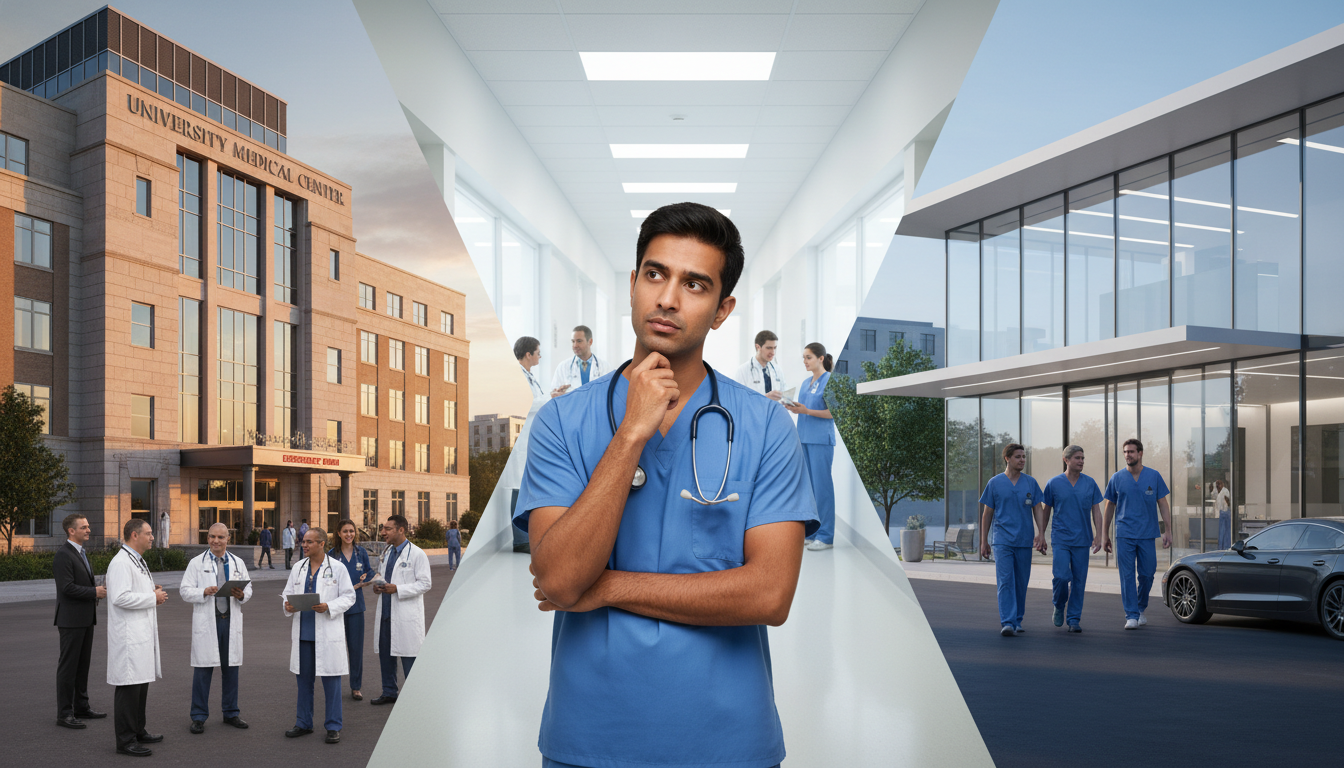 IMG Residency Guide: Academic vs Private Practice in Anesthesiology