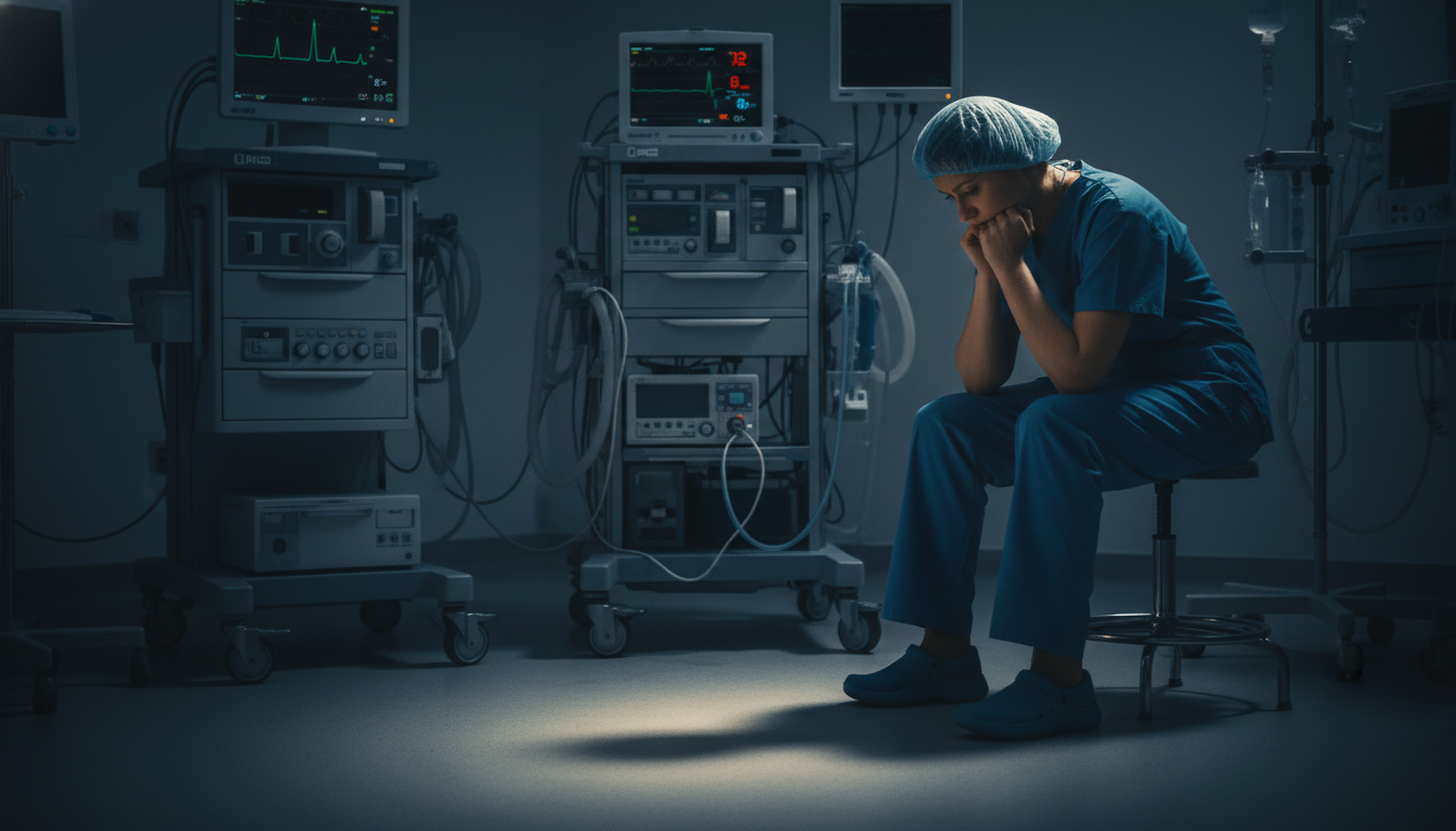 Anesthesiology resident feeling stressed in operating room setting Anesthesiology resident feeling stressed in operating room setting - IMG residency guide for Identifying Malignant Programs f