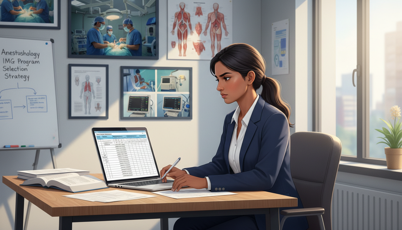 Essential IMG Residency Guide: Anesthesiology Program Selection Strategy
