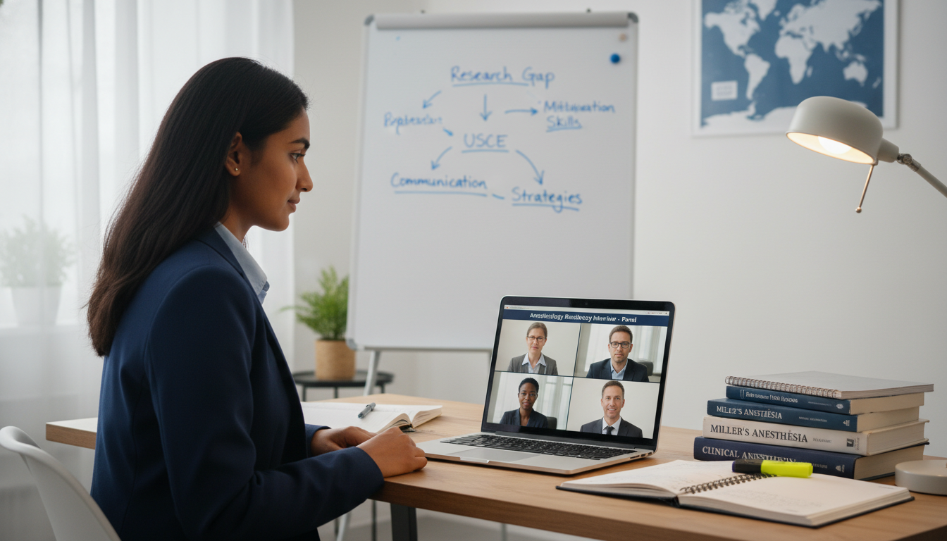 International medical graduate interviewing for an anesthesiology residency position International medical graduate interviewing for an anesthesiology residency position - IMG residency guide for Addressing Red