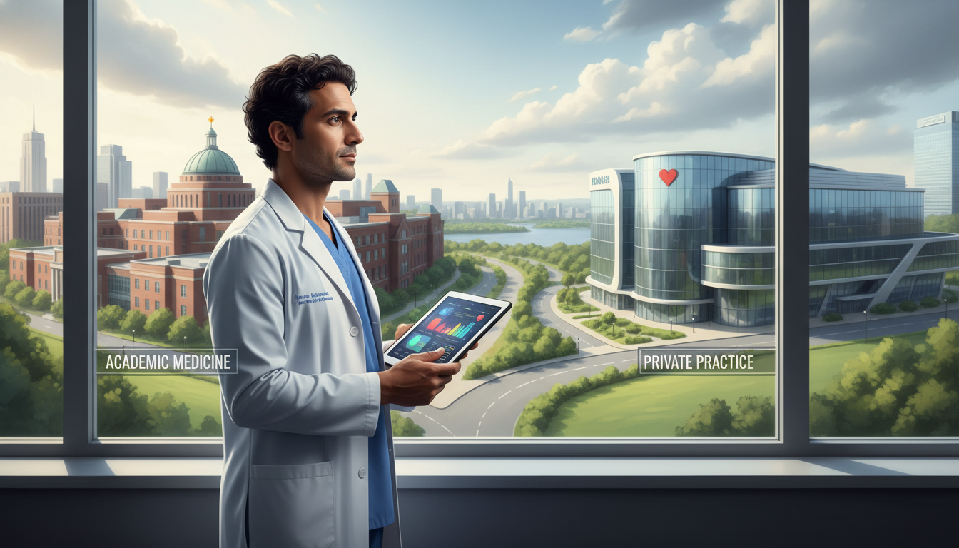 Choosing Between Academic and Private Practice in IMG Cardiothoracic Surgery