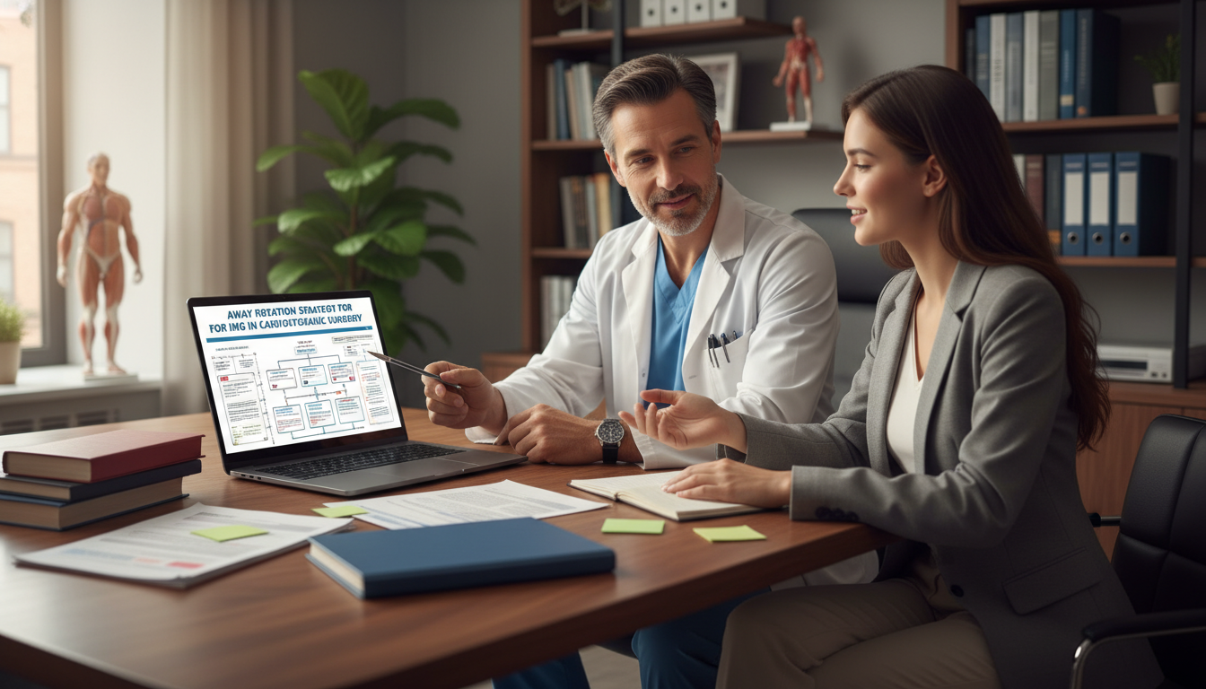 International medical graduate discussing residency recommendations with cardiothoracic surgery mentor International medical graduate discussing residency recommendations with cardiothoracic surgery mentor - IMG residency guide