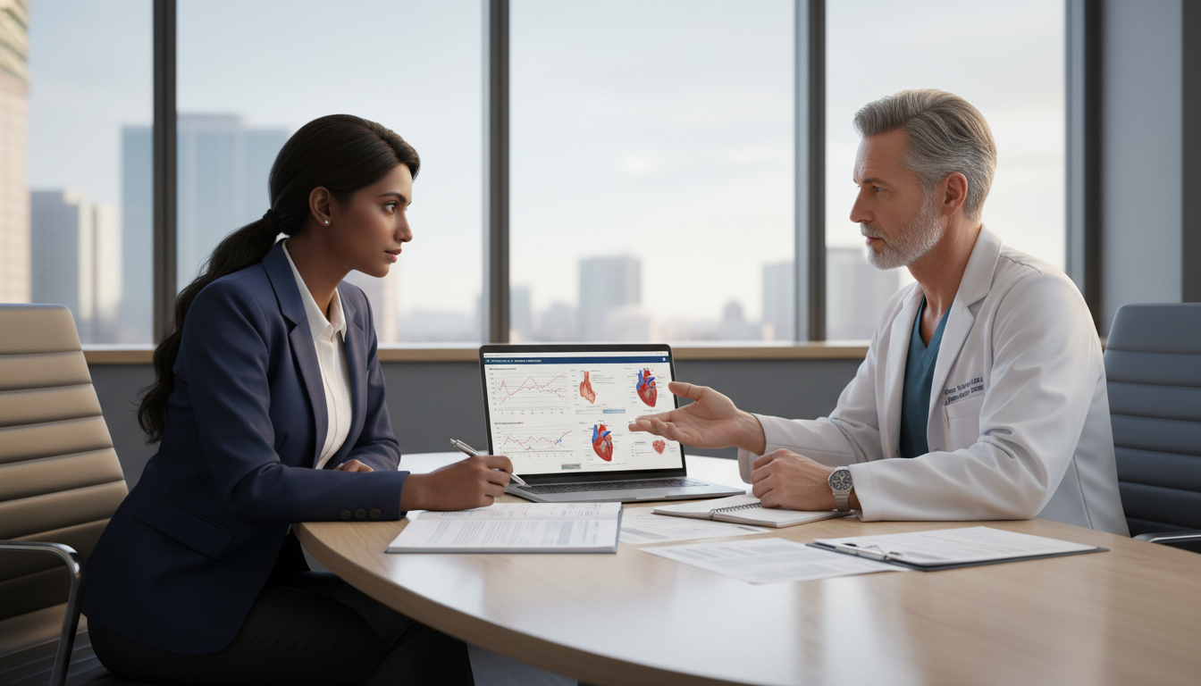 International medical graduate meeting with cardiothoracic surgeon mentor for residency planning - IMG residency guide for Lo