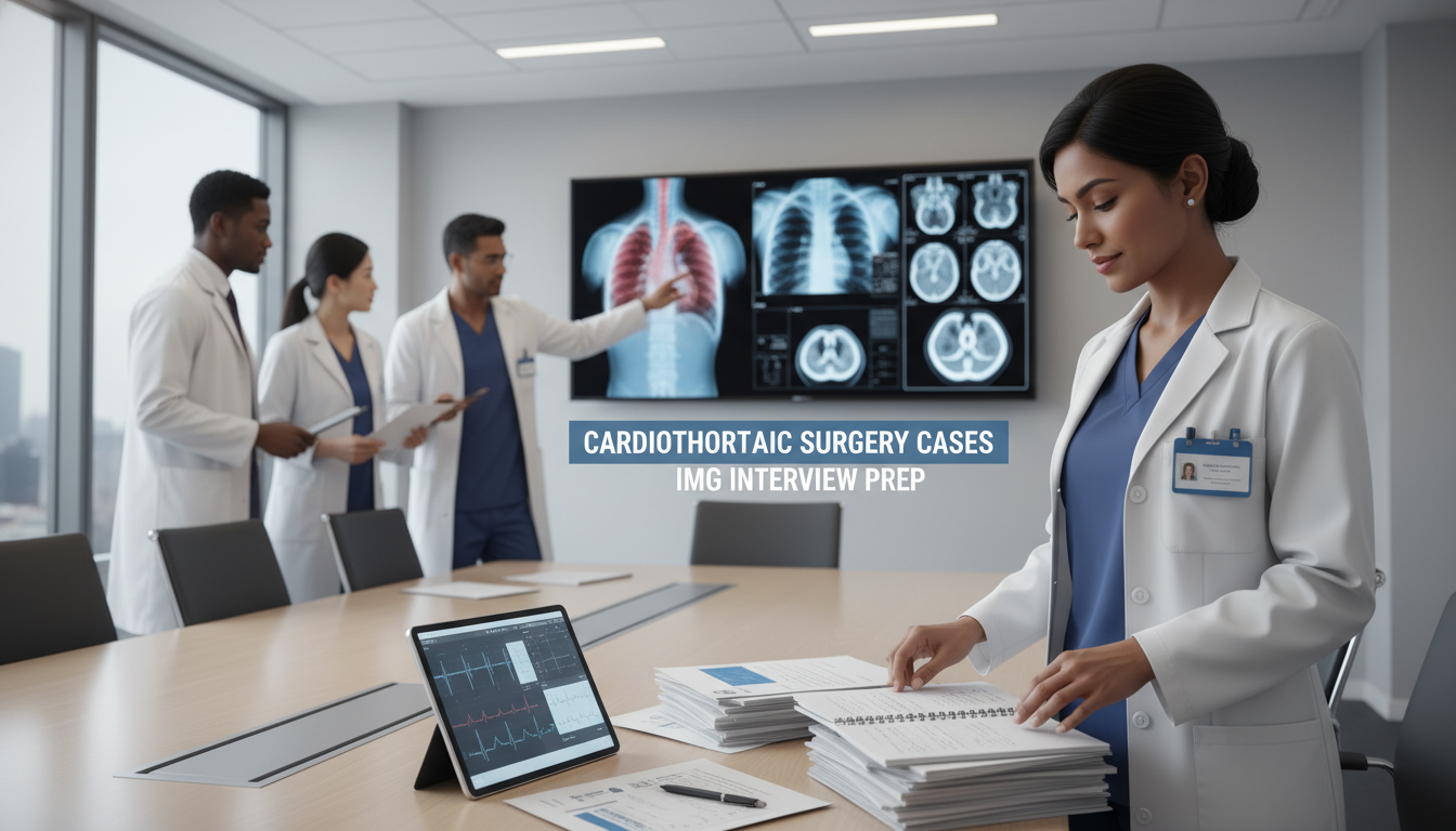 Ultimate IMG Residency Guide: Prepare for Cardiothoracic Surgery Interviews