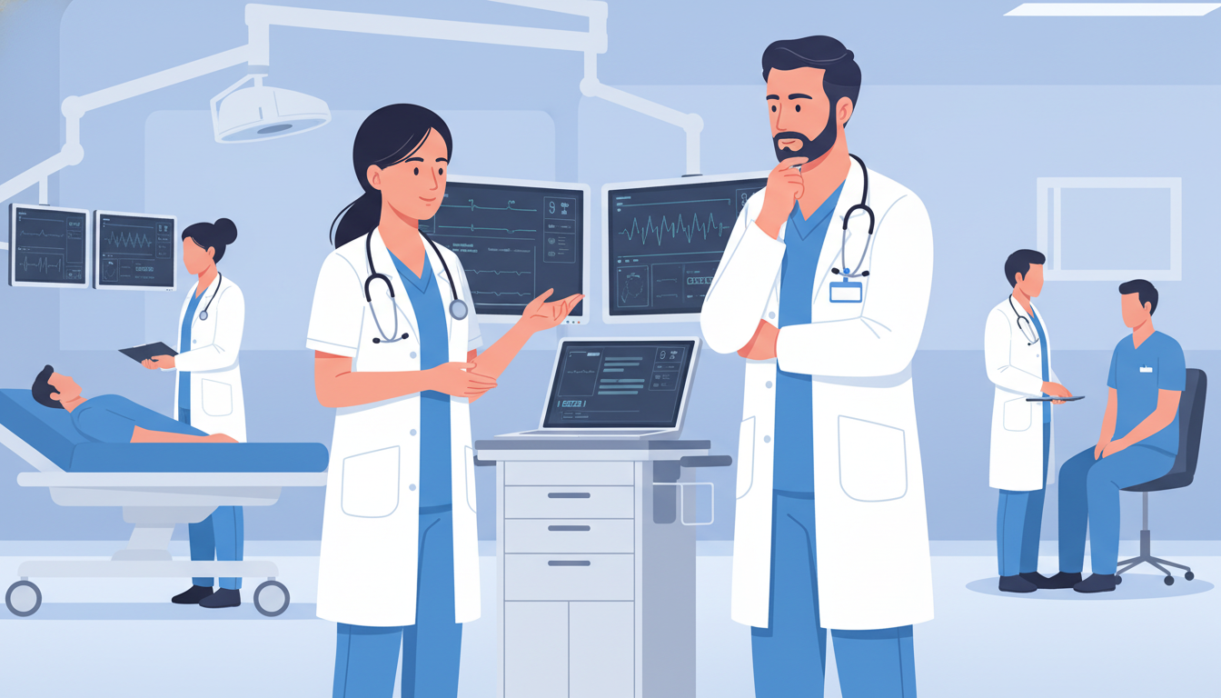 International medical graduate working with an attending physician in the emergency department International medical graduate working with an attending physician in the emergency department - IMG residency guide for Away