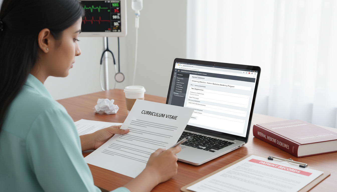 Essential CV Building Tips for IMGs in Emergency Medicine–Internal Medicine