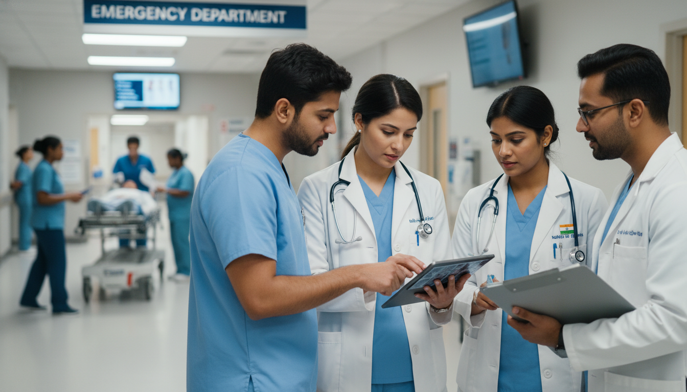 Emergency Medicine–Internal Medicine resident in a busy hospital setting Emergency Medicine–Internal Medicine resident in a busy hospital setting - IMG residency guide for CV Building for Internatio